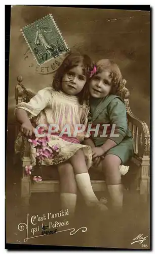 Cartes postales Fantaisie Enfants