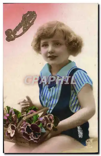 VINTAGE POSTCARD Fantasy Child