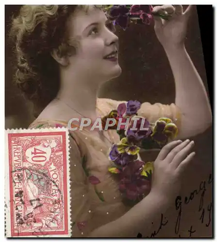 Cartes postales Fantaisie Femme