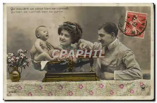 Cartes postales Fantaisie Femme Enfant