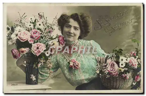 Cartes postales Fantaisie Femme