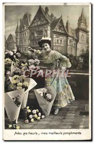 Cartes postales Fantaisie Femme