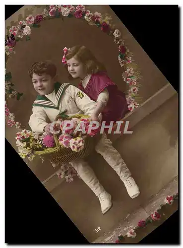 Cartes postales Fantaisie Enfants