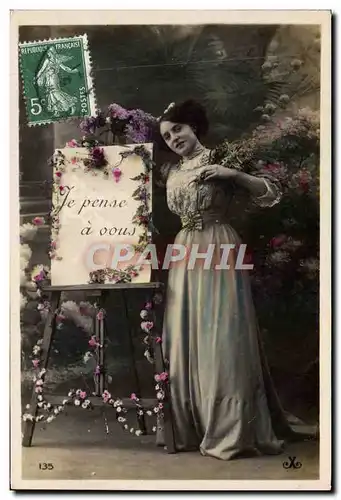 Cartes postales Fantaisie Femme