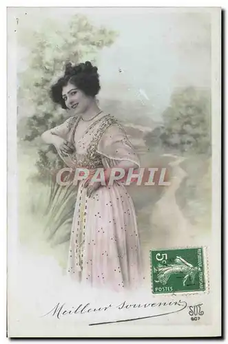 Cartes postales Fantaisie Femme