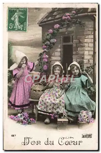 Cartes postales Fantaisie Enfants