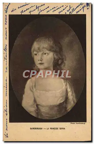 Cartes postales Fantaisie Gainsborough La princesse Sophia