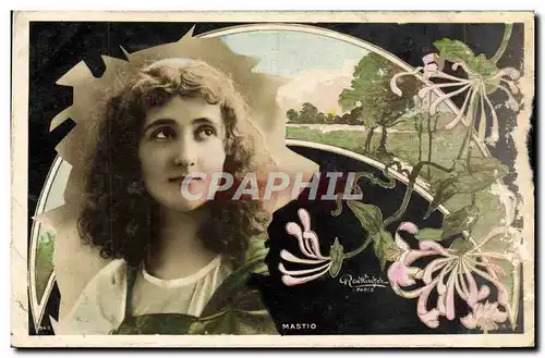 Cartes postales Fantaisie Femme Mastio