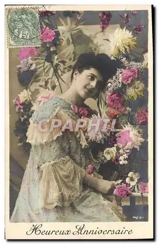 Cartes postales Fantaisie Femme