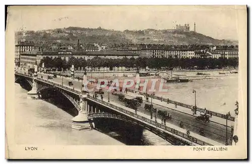 Ansichtskarte AK Lyon Pont Gallieni