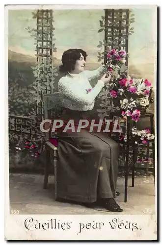 Cartes postales Fantaisie Femme