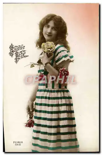 Cartes postales Fantaisie Femme