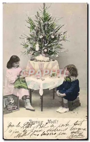 Cartes postales Fantaisie Enfants Poupee