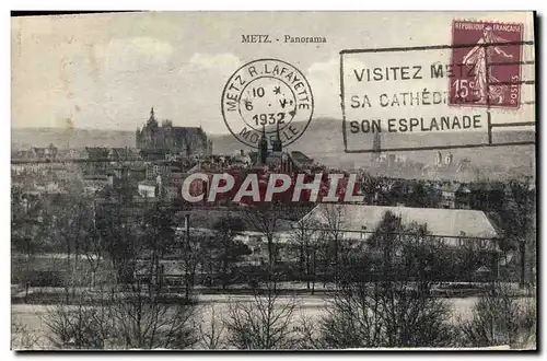 Cartes postales Metz Panorama