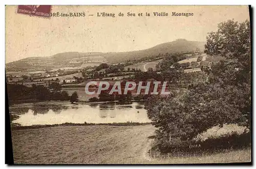 Cartes postales L&#39etang de Seu et la vieille montagne