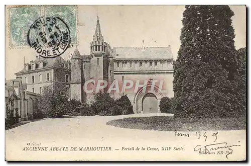 Ansichtskarte AK Ancienne abbaye de Marmoutier Portail de la Crosse