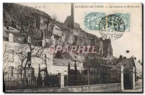 Cartes postales Environs de Tours La lanterne de Rochecorbon