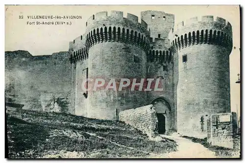 Cartes postales Villeneuve les Avignon Fort Saint Andre