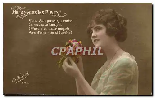 Cartes postales Fantaisie Femme