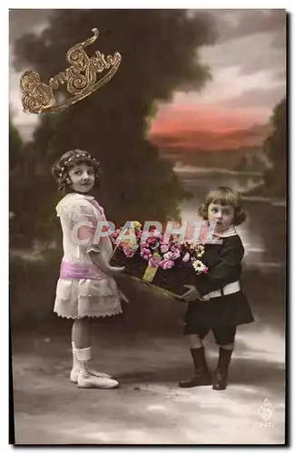 Cartes postales Fantaisie Enfants