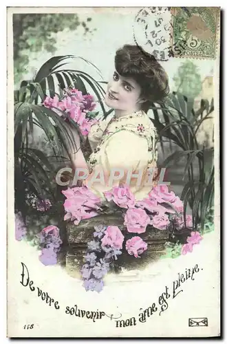 Cartes postales Fantaisie Femme