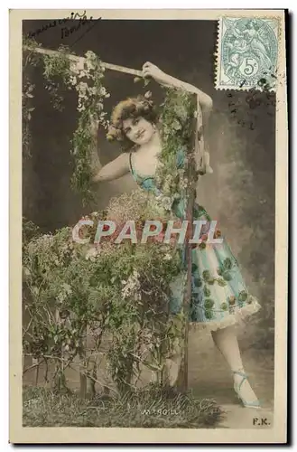 Cartes postales Fantaisie Femme