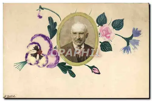 Cartes postales Fantaisie Homme