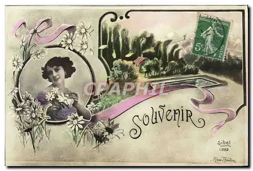 Cartes postales Fantaisie Femme