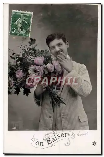 Cartes postales Fantaisie Homme