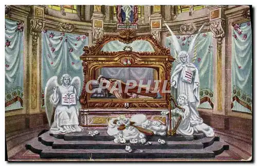 Ansichtskarte AK Lisieux Chapelle et Chasse de Ste Therese de l&#39Enfant Jesus