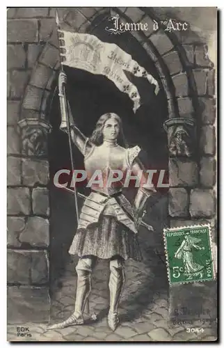 Cartes postales Fantaisie Jeanne d&#39Arc