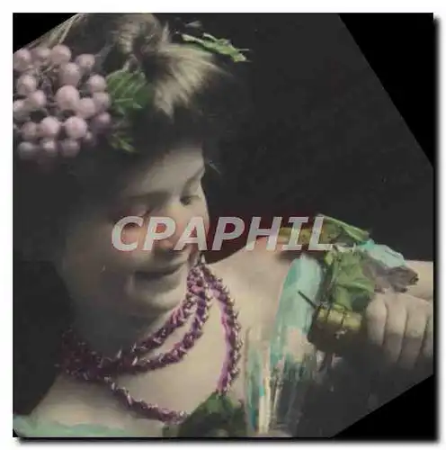 Cartes postales Fantaisie Enfant Champagne