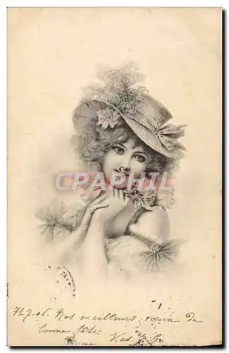 Cartes postales Fantaisie Femme