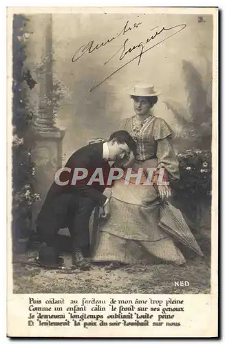 Cartes postales Fantaisie Femme Les heures douces