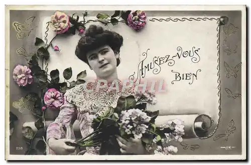 Cartes postales Fantaisie Femme