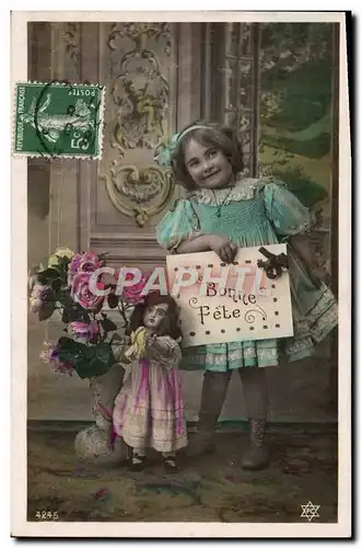 Cartes postales Fantaisie Enfant Poupee