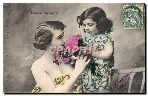 Cartes postales Fantaisie Femme Enfant