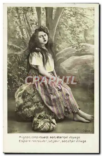 Cartes postales Fantaisie Femme