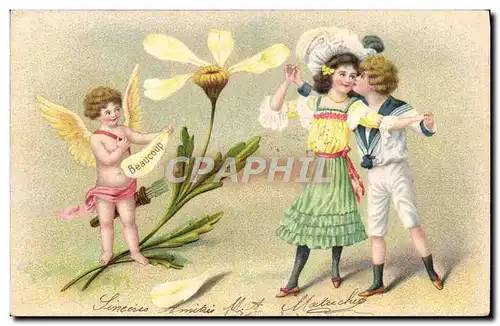 Cartes postales Fantaisie Enfants Ange