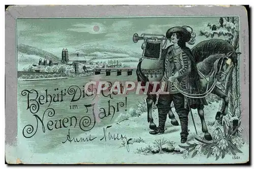 Cartes postales Fantaisie Cavalier