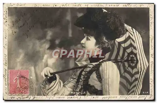 Cartes postales Fantaisie Femme Marville