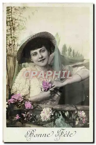 Cartes postales Fantaisie Femme