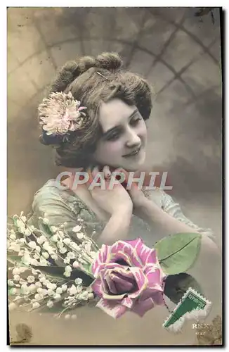 Cartes postales Fantaisie Femme