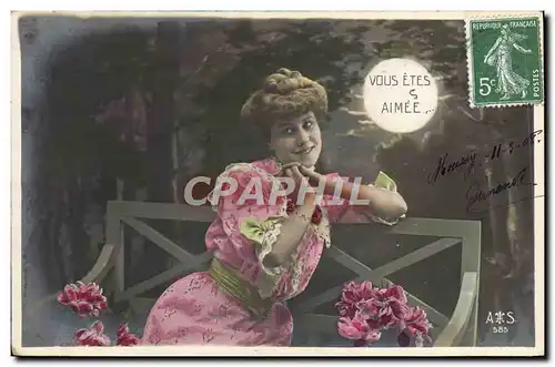 Cartes postales Fantaisie Femme