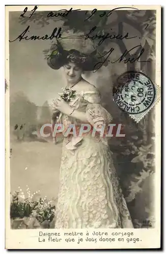 Cartes postales Fantaisie Femme