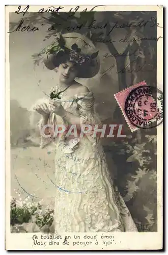 Cartes postales Fantaisie Femme