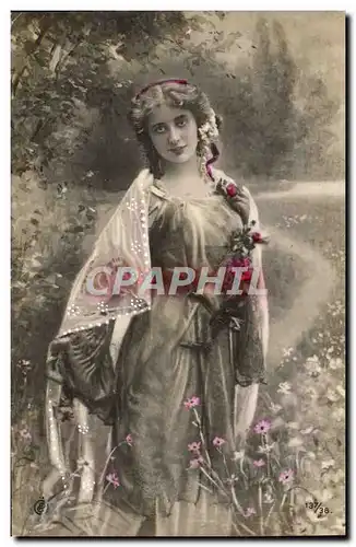 Cartes postales Fantaisie Femme