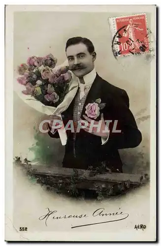 Cartes postales Fantaisie Homme