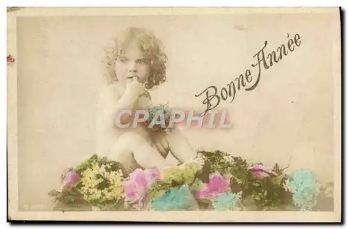 Cartes postales Fantaisie Enfant Bonne annee