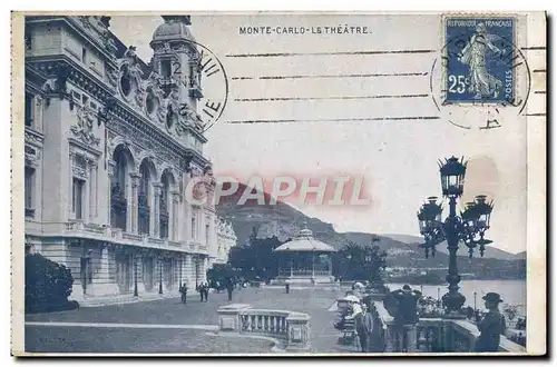 Cartes postales Monte Carlo Le Theatre